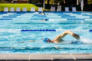 Outdoor swimming pool