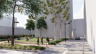 Anchor Place shared zone 2