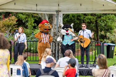 Pets in the Park event