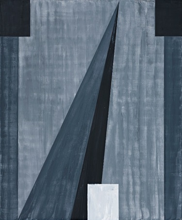 Triangular and rectangular blocks in shades of grey