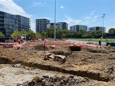 Pavilion works begin December 2023