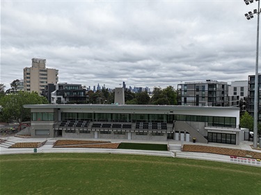 Toorak Park pavilion