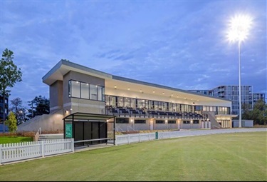 Toorak Park pavilion