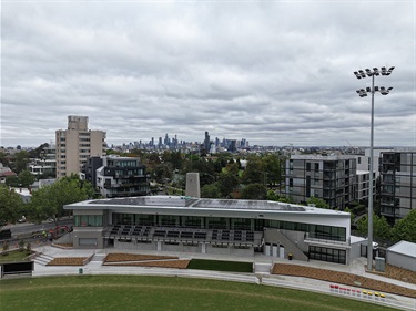 Toorak Park pavilion