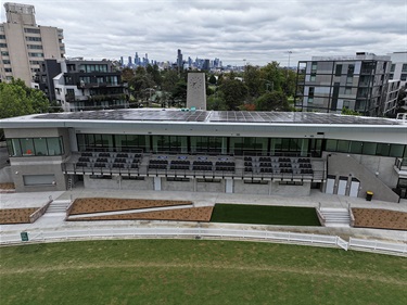 Toorak Park pavilion
