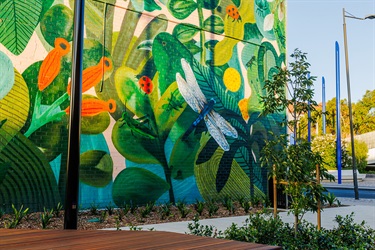 Marc Martin Mural - photo by Visuals by Campbell