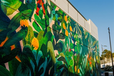 Marc Martin Mural - photo by Visuals by Campbell
