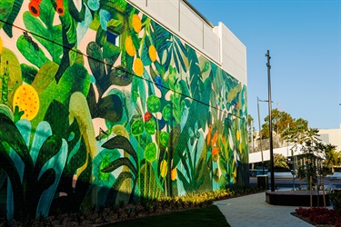 Marc Martin Mural - photo by Visuals by Campbell