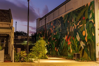 Marc Martin Mural - photo by Visuals by Campbell
