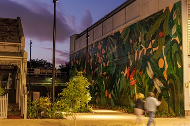 Marc Martin Mural - photo by Visuals by Campbell