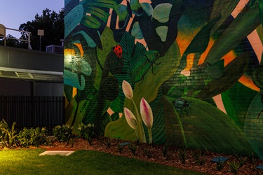 Marc Martin Mural - photo by Visuals by Campbell