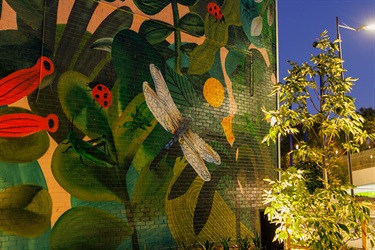 Marc Martin Mural - photo by Visuals by Campbell
