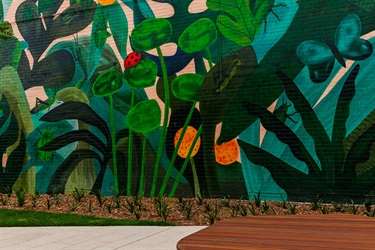 Marc Martin Mural - photo by Visuals by Campbell