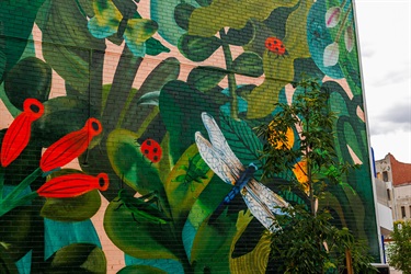 Marc Martin Mural - photo by Visuals by Campbell
