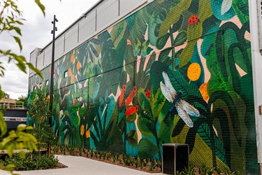 Marc Martin Mural - photo by Visuals by Campbell