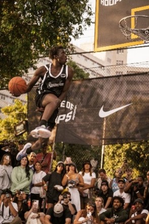 Prahran Summer Jam basketball player