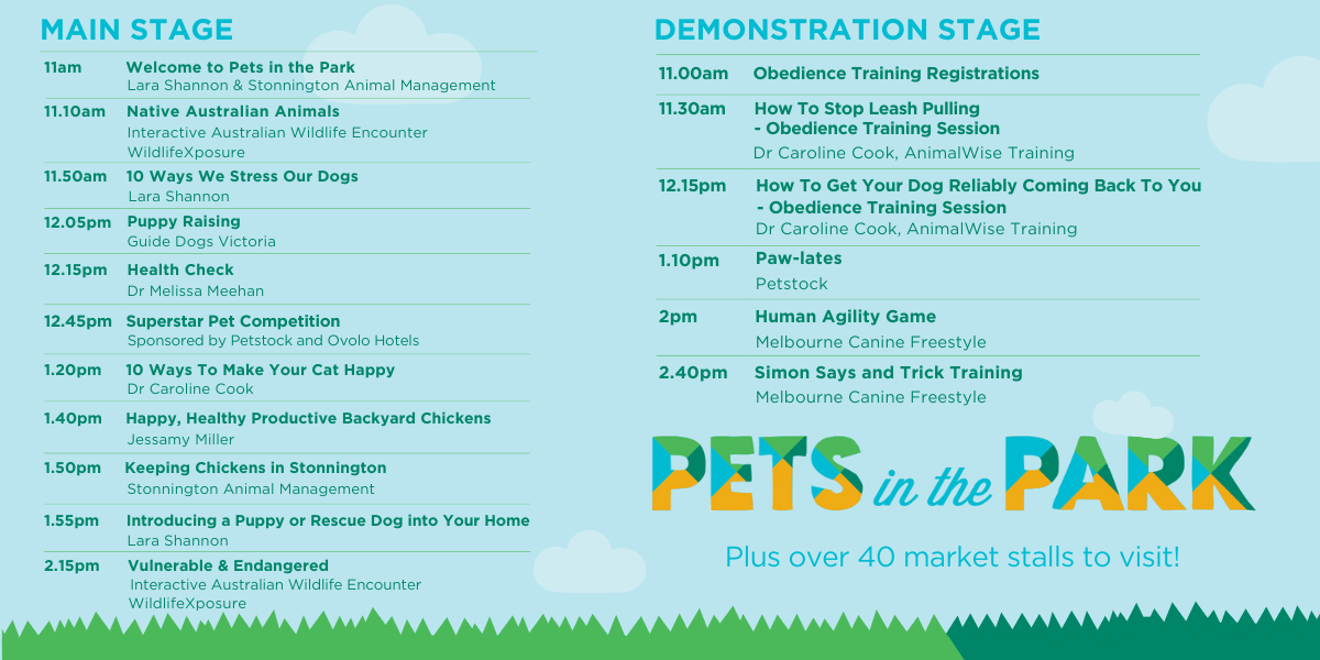Pets in the Park City of Stonnington