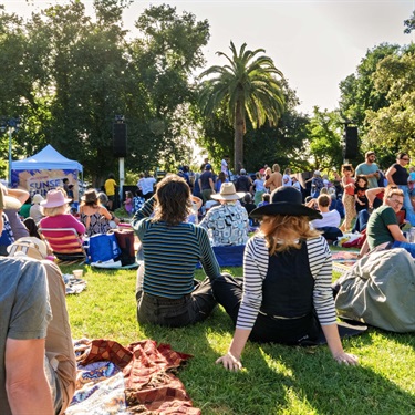 Sunset Sounds crowd