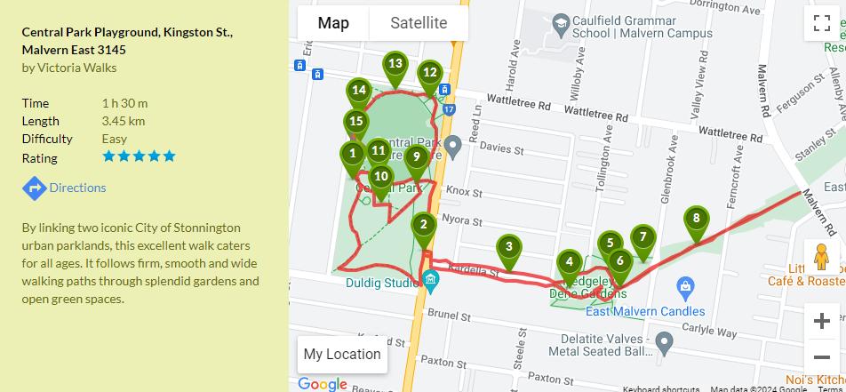 Central Park and Hedgeley Dene Gardens